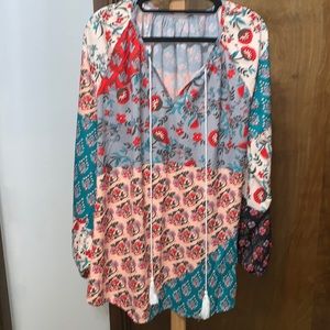 NWOT Tunic Length Blouse
